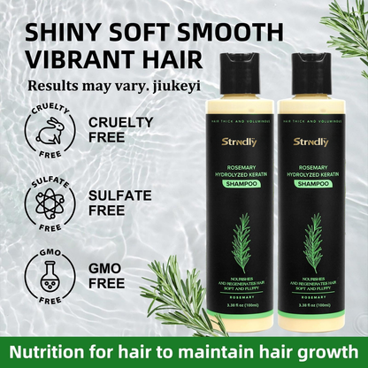 🔥LAST DAY 50% OFF - Strndly® Organic Rosemary Hair Growth Shampoo