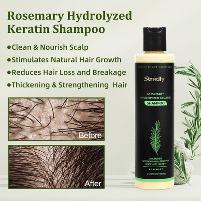 🔥LAST DAY 50% OFF - Strndly® Organic Rosemary Hair Growth Shampoo