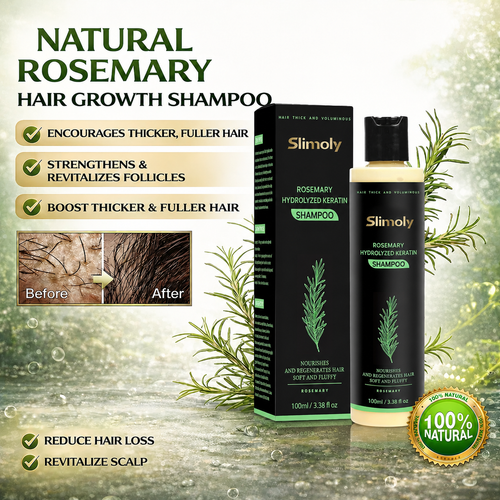 🔥LAST DAY 50% OFF - Slimoly® Organic Rosemary Hair Growth Shampoo