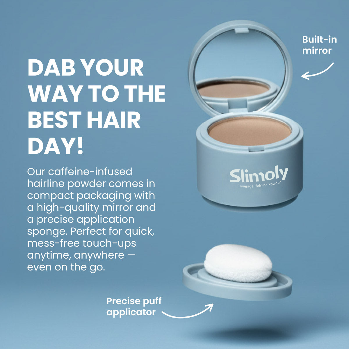 Slimoly® Instant Hair Coverage Powder